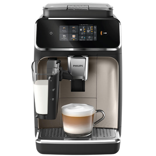 Automatic Espresso Machine with LatteGo Milk System, 4 Drinks