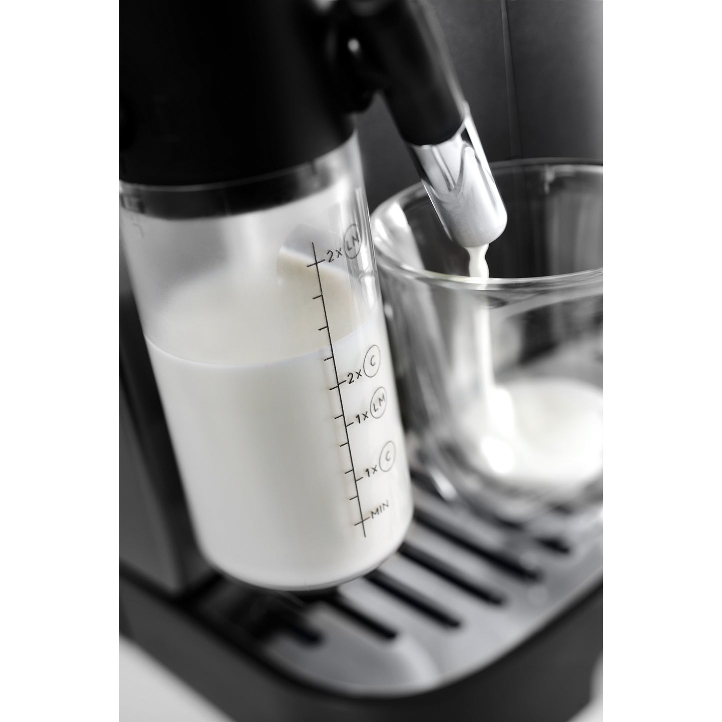 Automatic Espresso Machine with Milk Frother, 7 Coffee Options