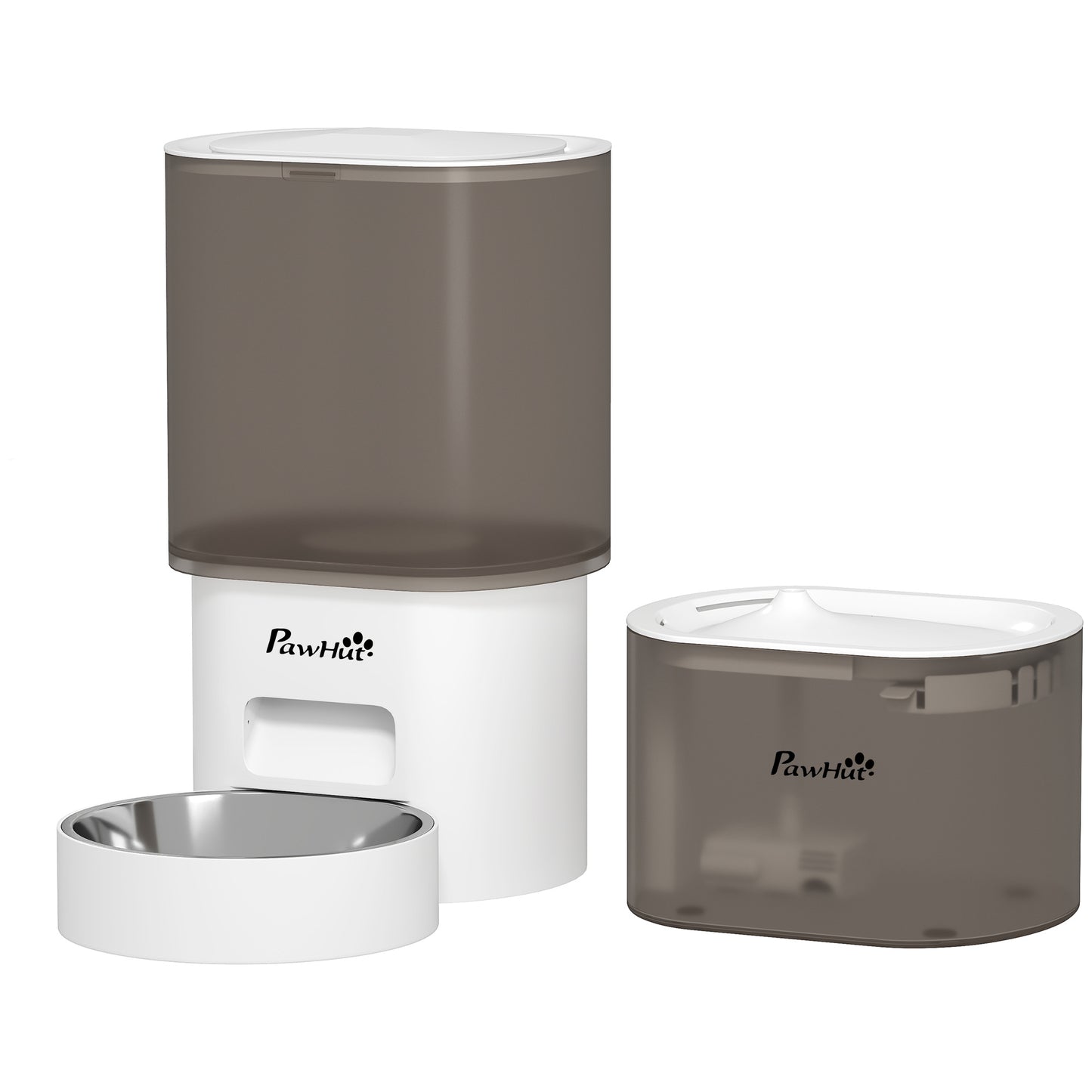 Automatic Pet Feeder & 2.5L Water Dispenser for Cats/Dogs