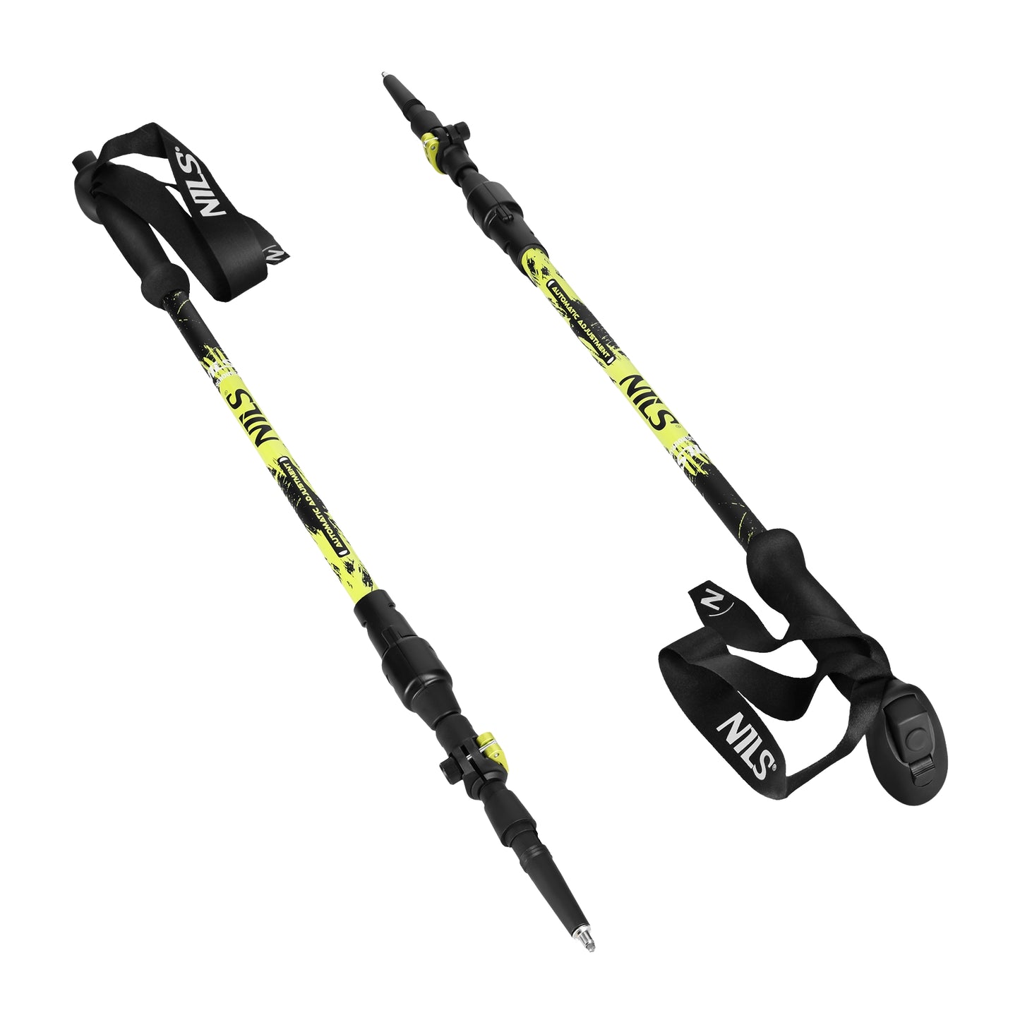 Automatic Trekking Poles – Adjustable, Lightweight