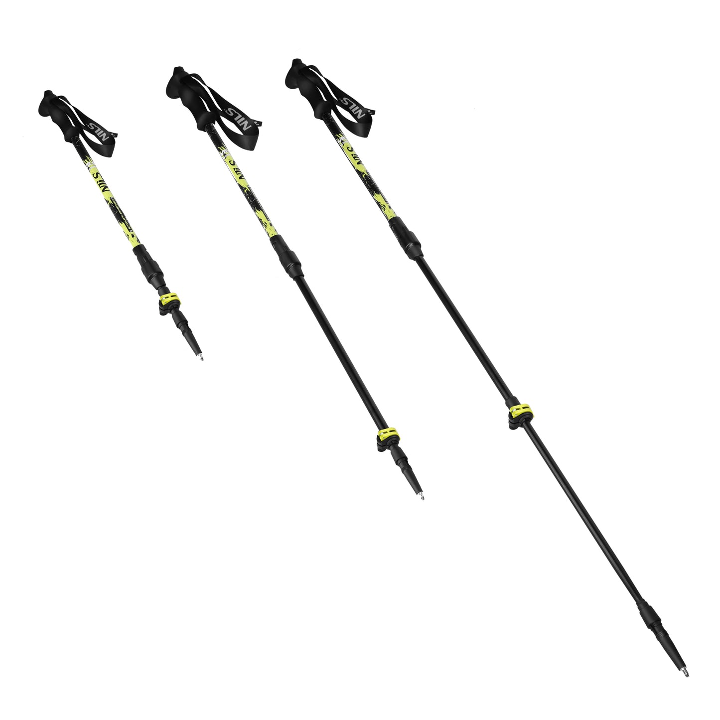 Automatic Trekking Poles – Adjustable, Lightweight