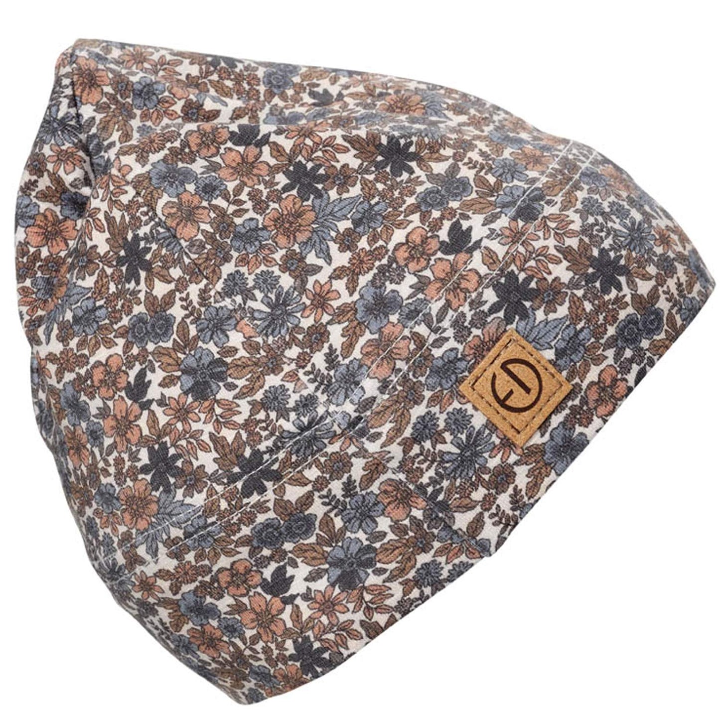 Autumn Baby Beanie, Blue, 0-6 Months