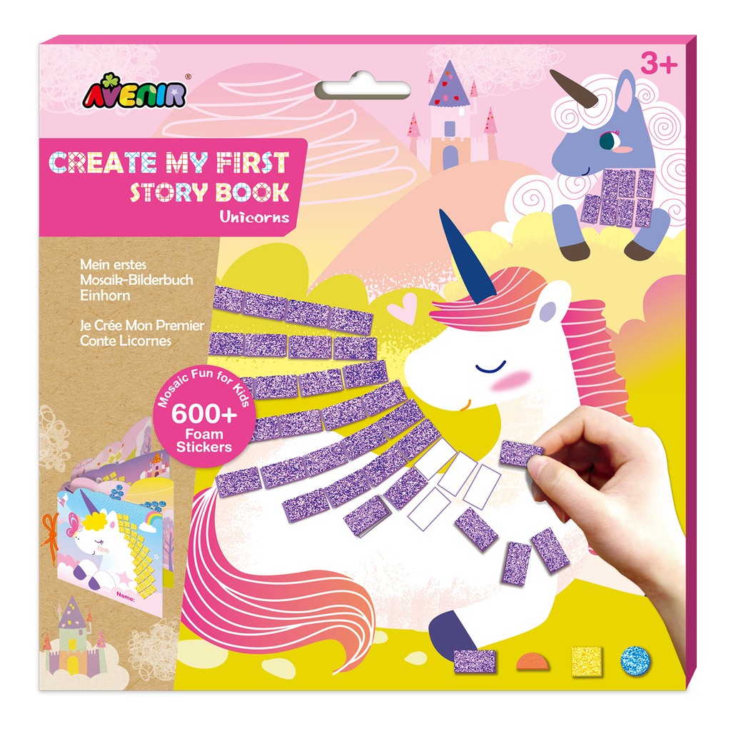 Avenir Create My First Story Book Unicorns