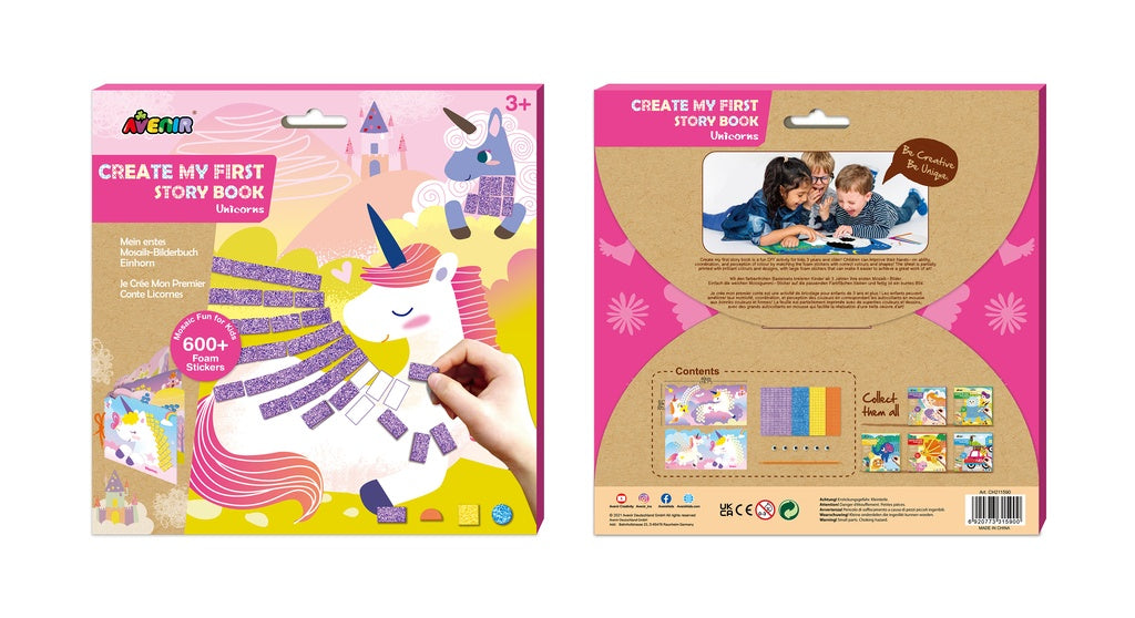 Avenir Create My First Story Book Unicorns