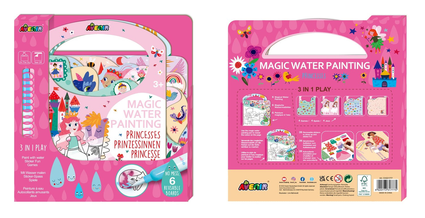 Avenir Magic Water Painting-Princesses
