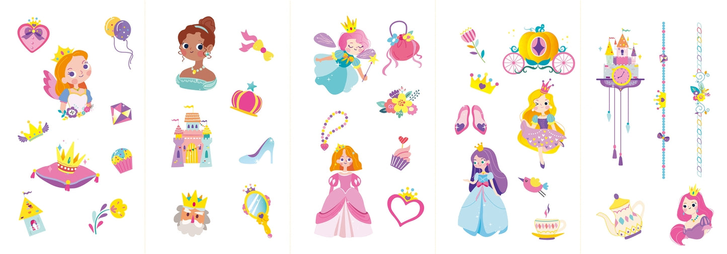 Avenir Nail Stickers And Tattoos Princess