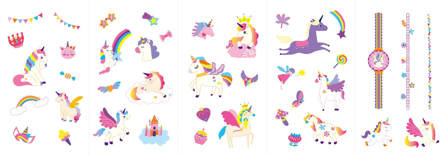 Avenir Nail Stickers And Tattoos Unicorns