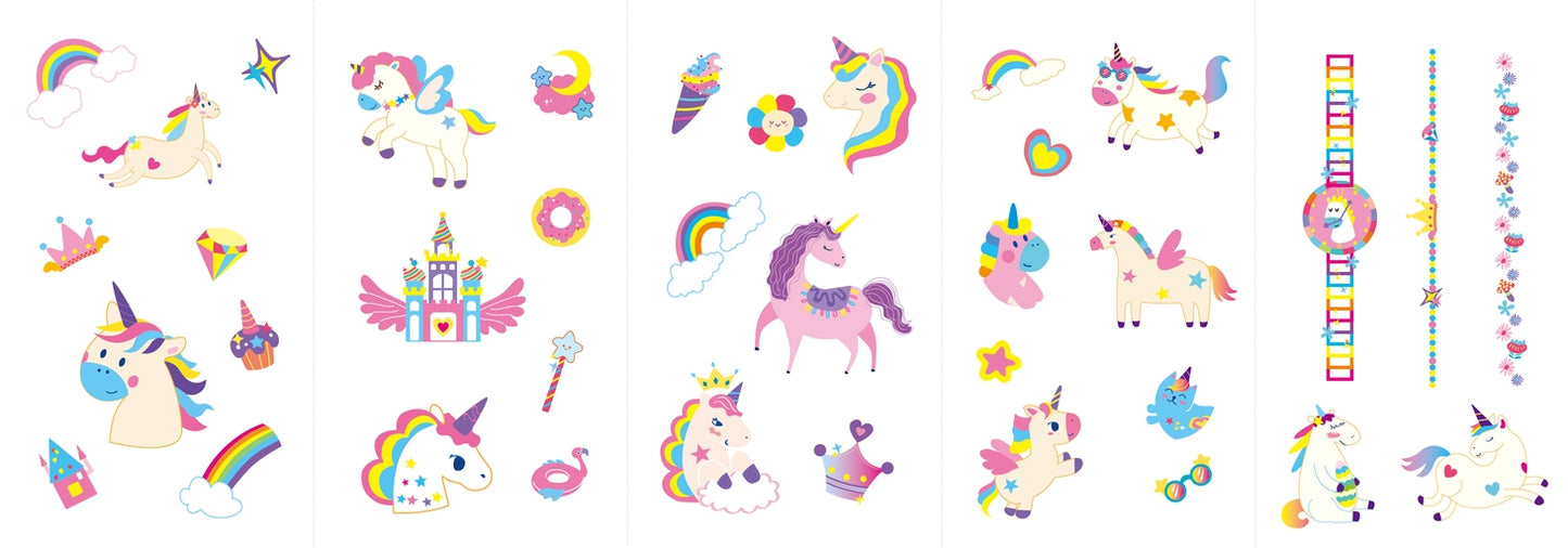 Avenir Nail Stickers And Tattoos Unicorns