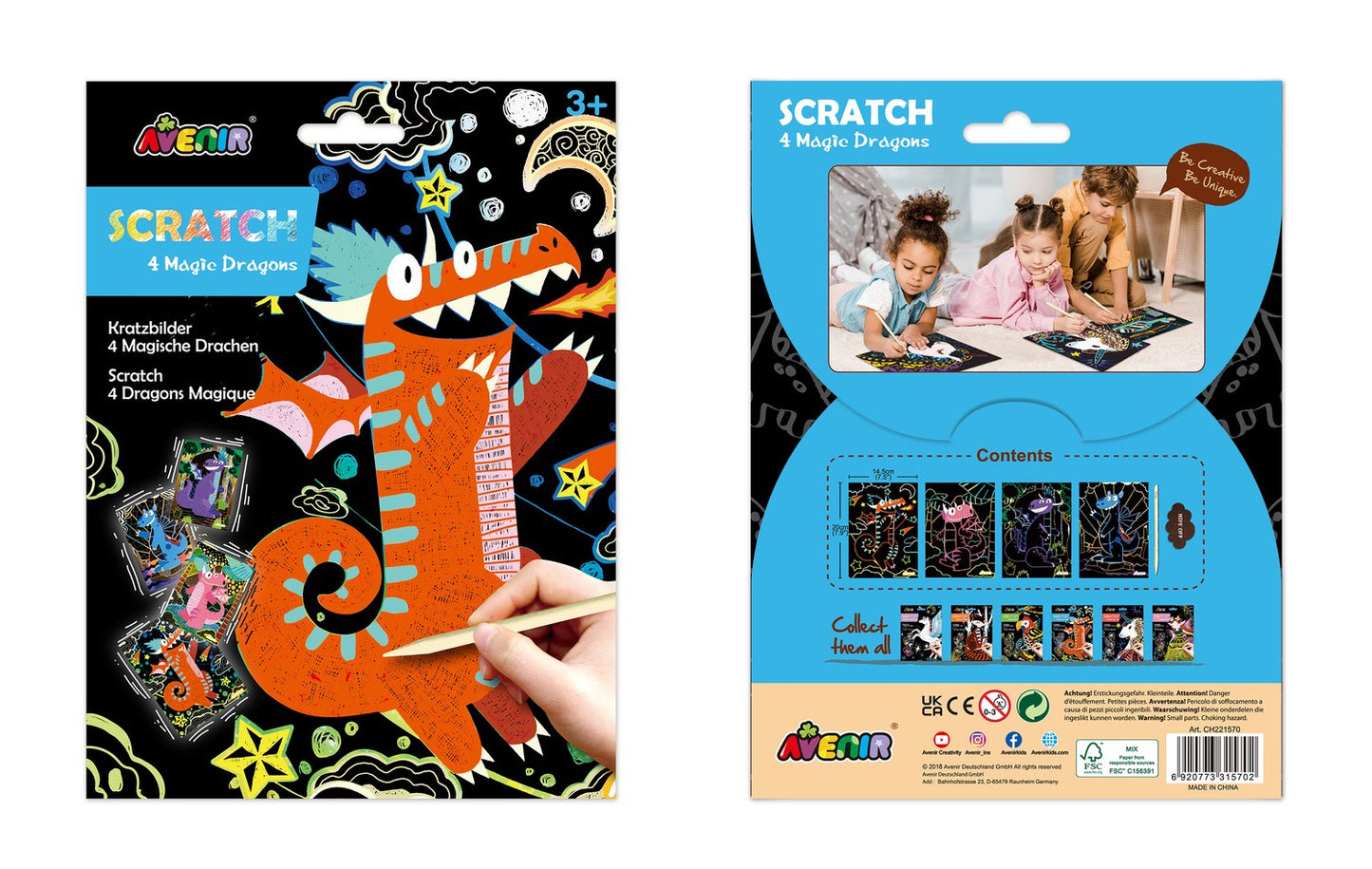 Avenir Scratch 4 Magic Dragons