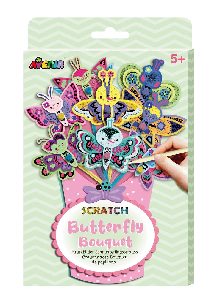 Avenir Scratch Butterfly Bouquet