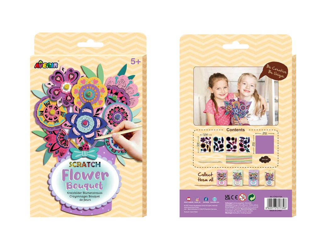 Avenir Scratch Flower Bouquet