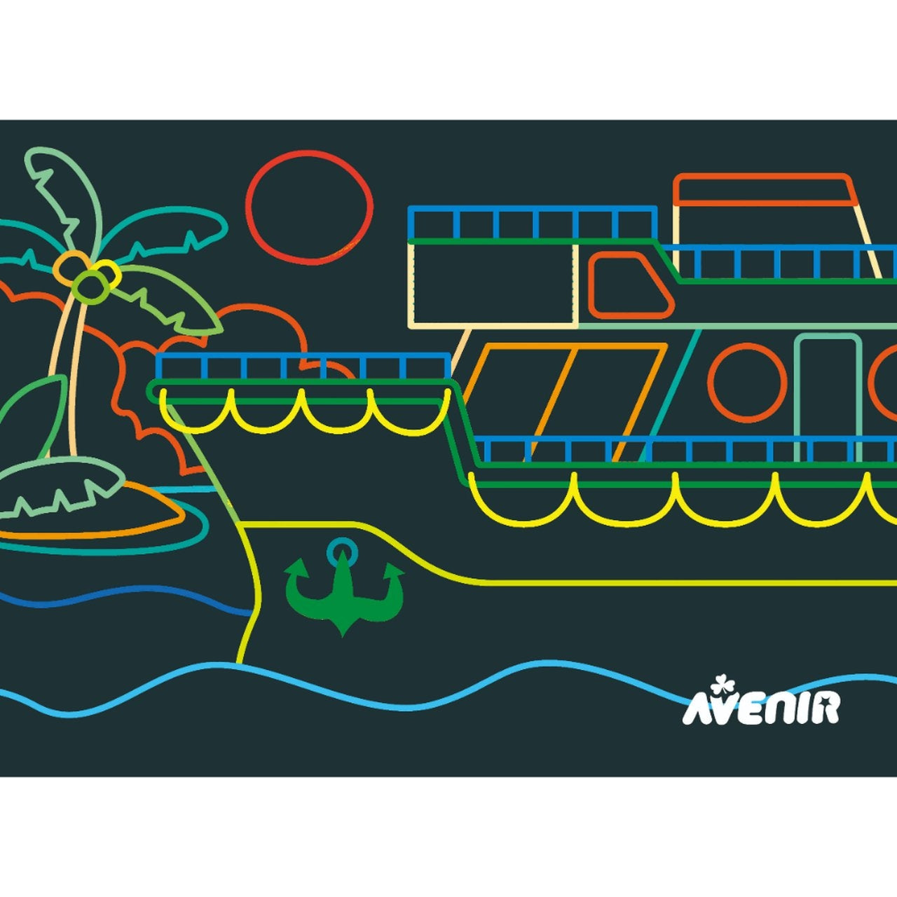 Avenir Scratch Set For Boys Transportation