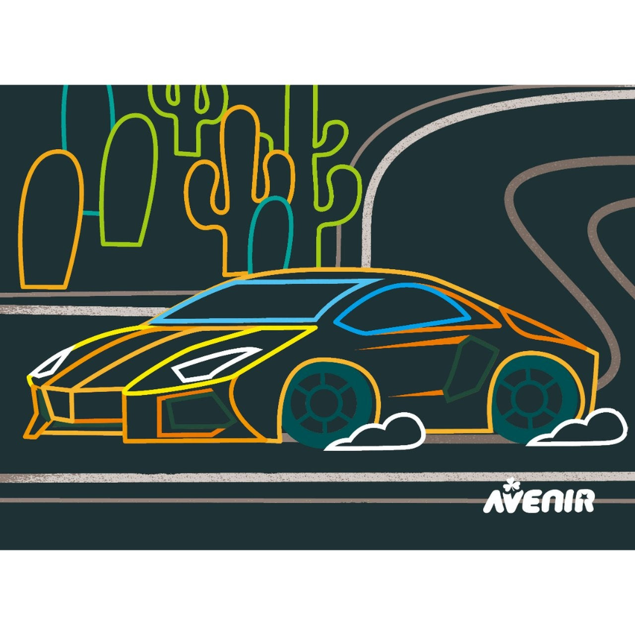 Avenir Scratch Set For Boys Transportation