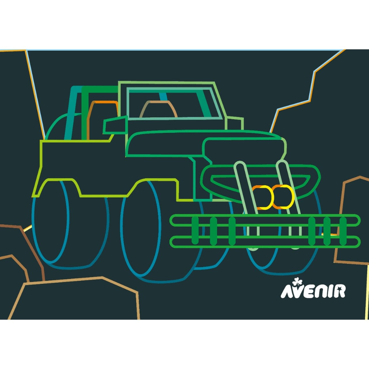 Avenir Scratch Set For Boys Transportation