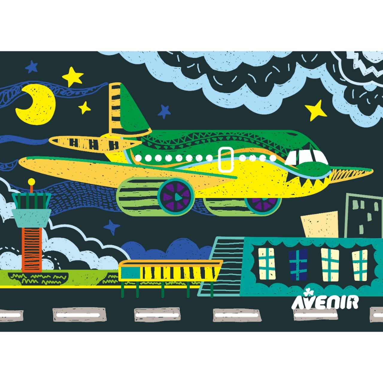 Avenir Scratch Set For Boys Transportation