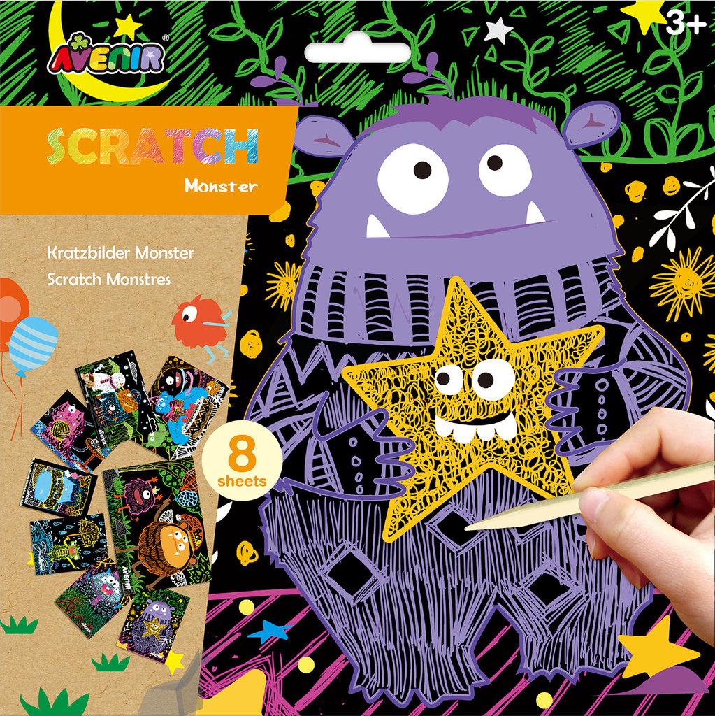 Avenir Scratch Set Monster