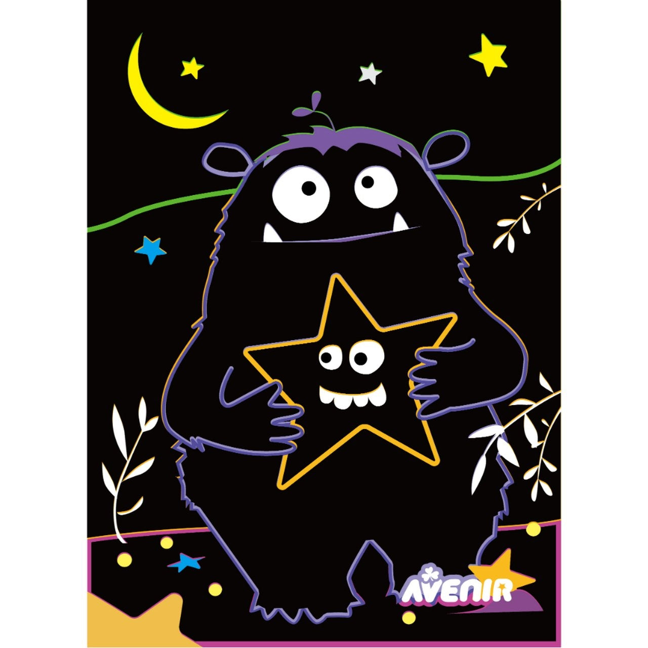 Avenir Scratch Set Monster