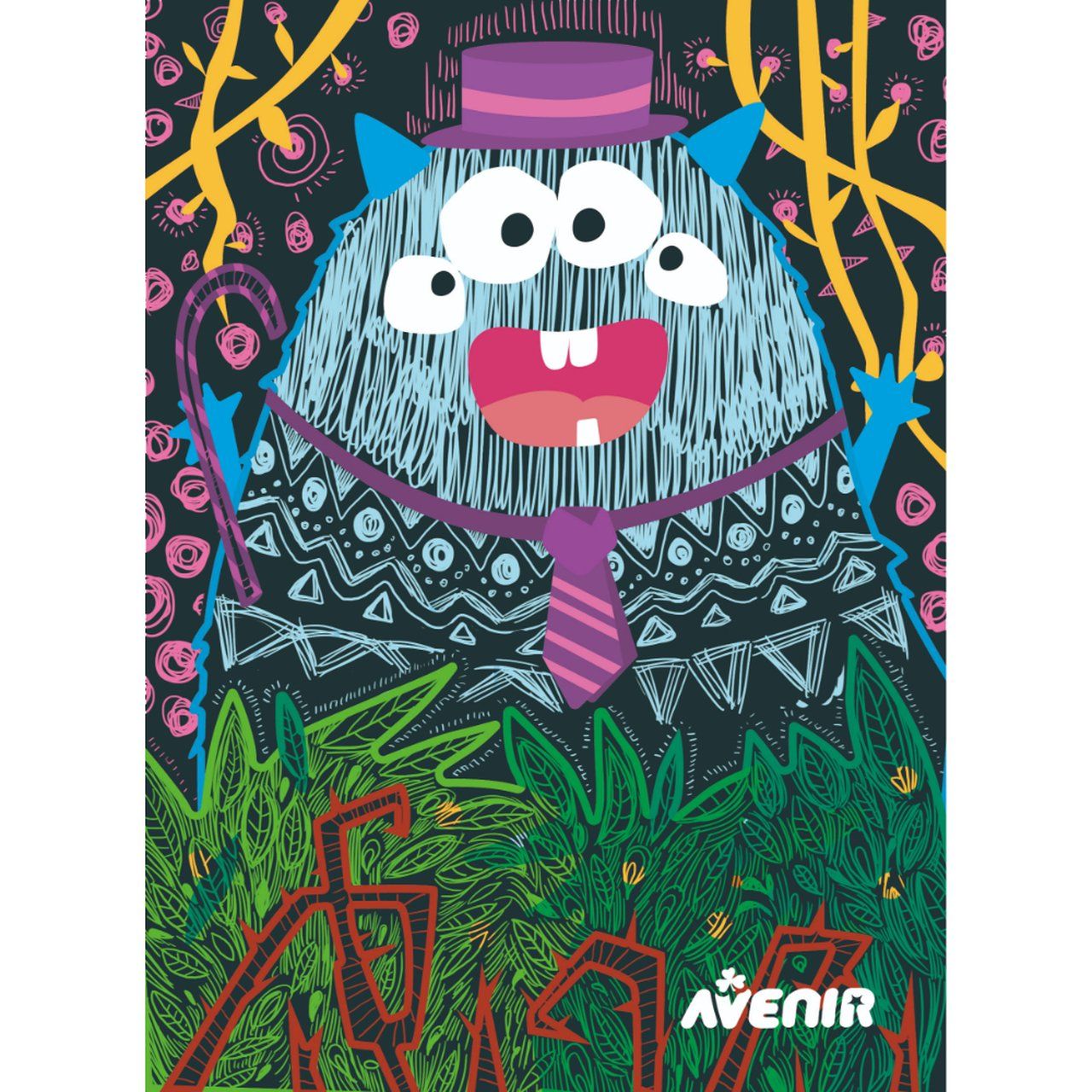 Avenir Scratch Set Monster