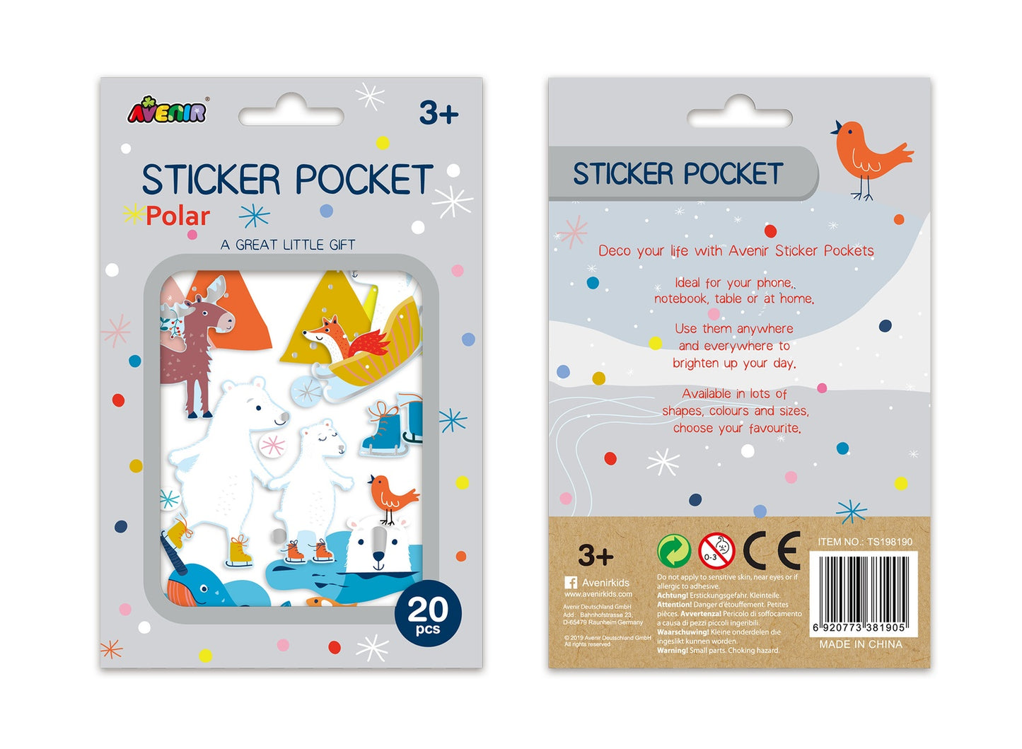 Avenir Stickers Polar