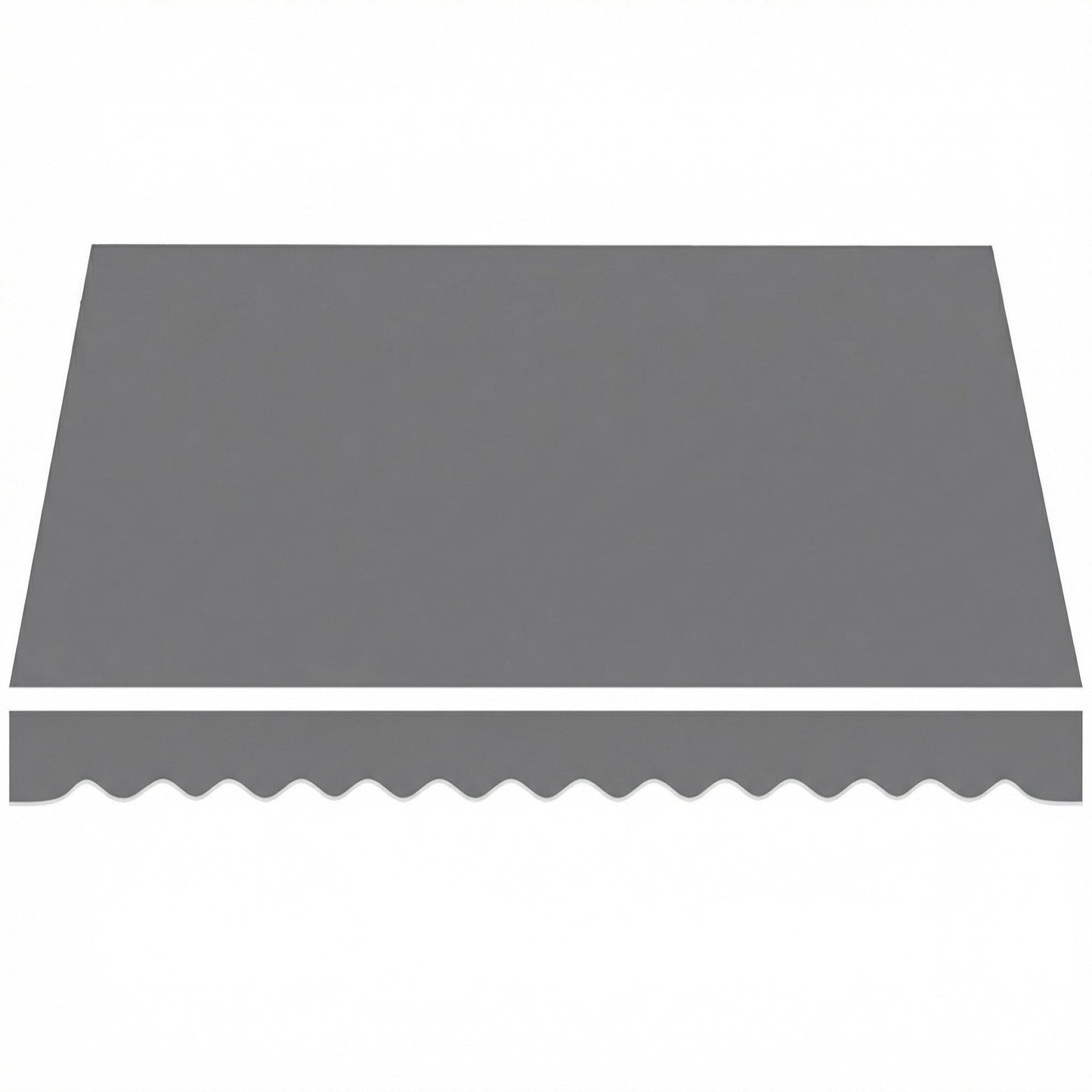 Awning Fabric Replacement, 3.37x2.5m, UPF 50+, Waterproof