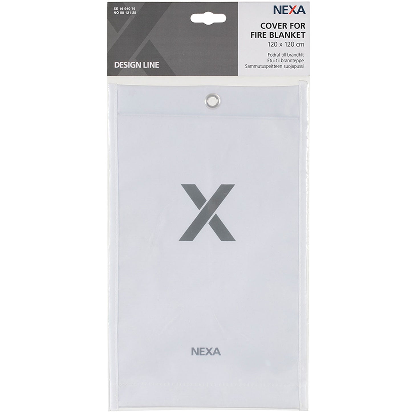 BAG-120 VMD Case for fire blanket 120x120 White
