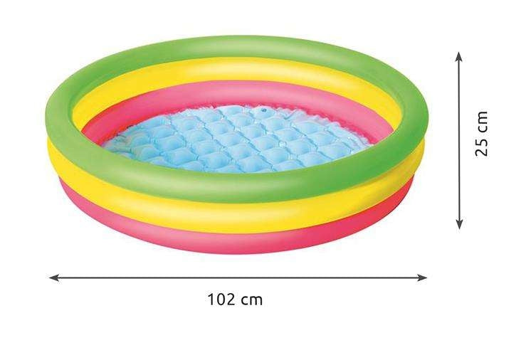 BESTWAY 51104 inflatable paddling pool