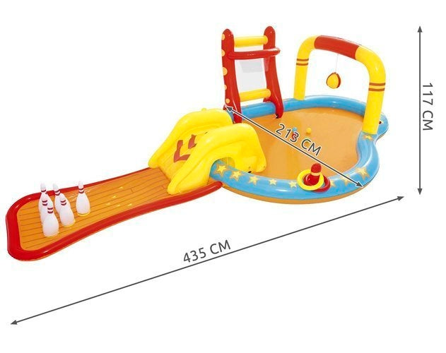 BESTWAY 53068 inflatable playground 435x213x117cm