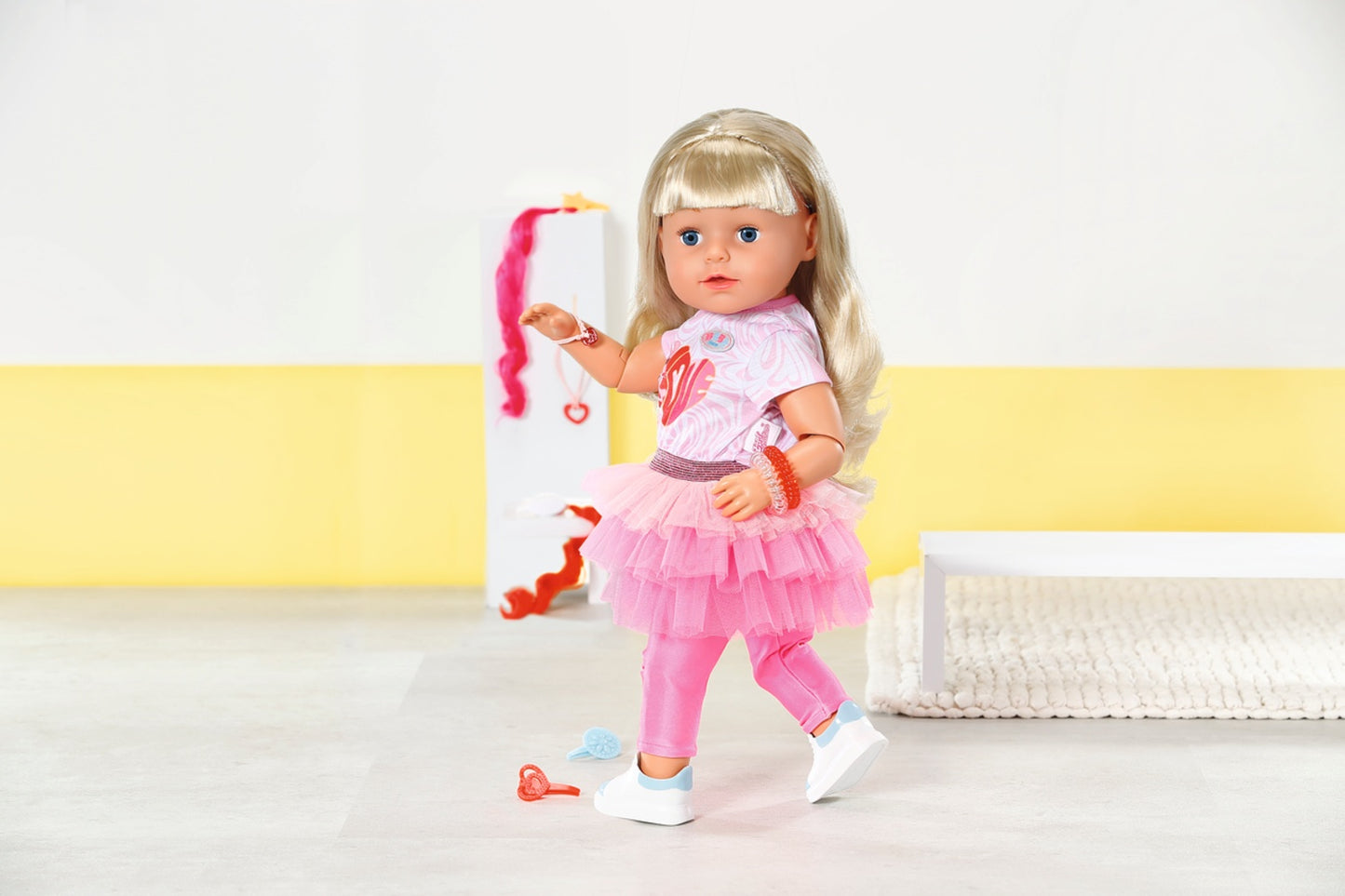 Baby Born Sister Doll Style & Play Blonde, 43 Cm