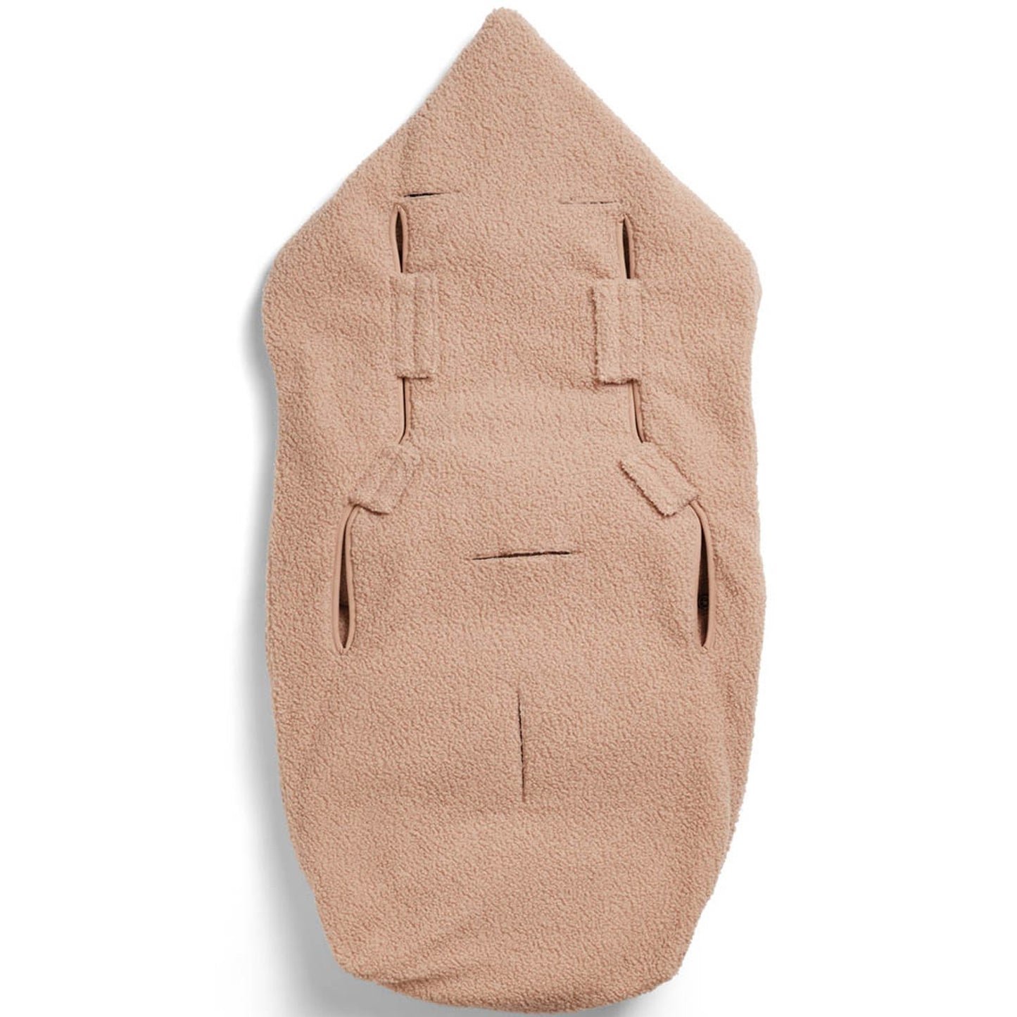 Baby Sleeping Bag – Pink Bouclé, Cozy and Warm