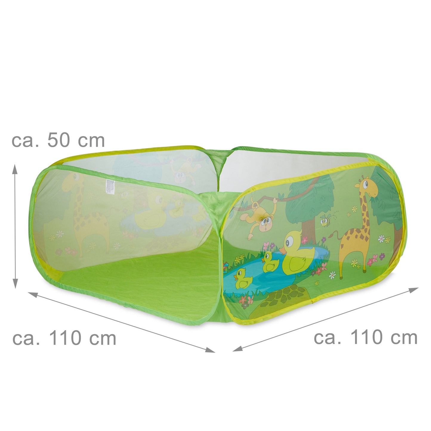 Baby ball game with 50 balls