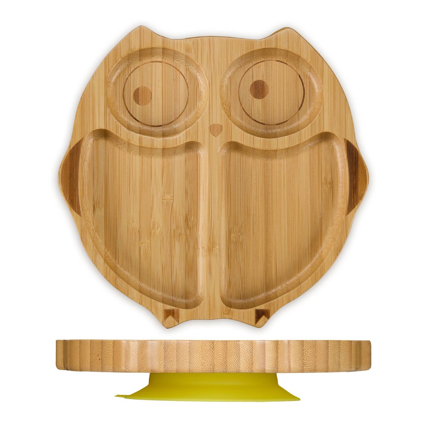 Baby plate with suction cup "Owl"