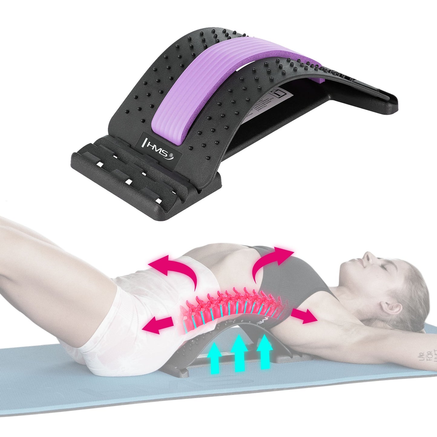 Back Stretcher for Pain Relief and Posture Correction