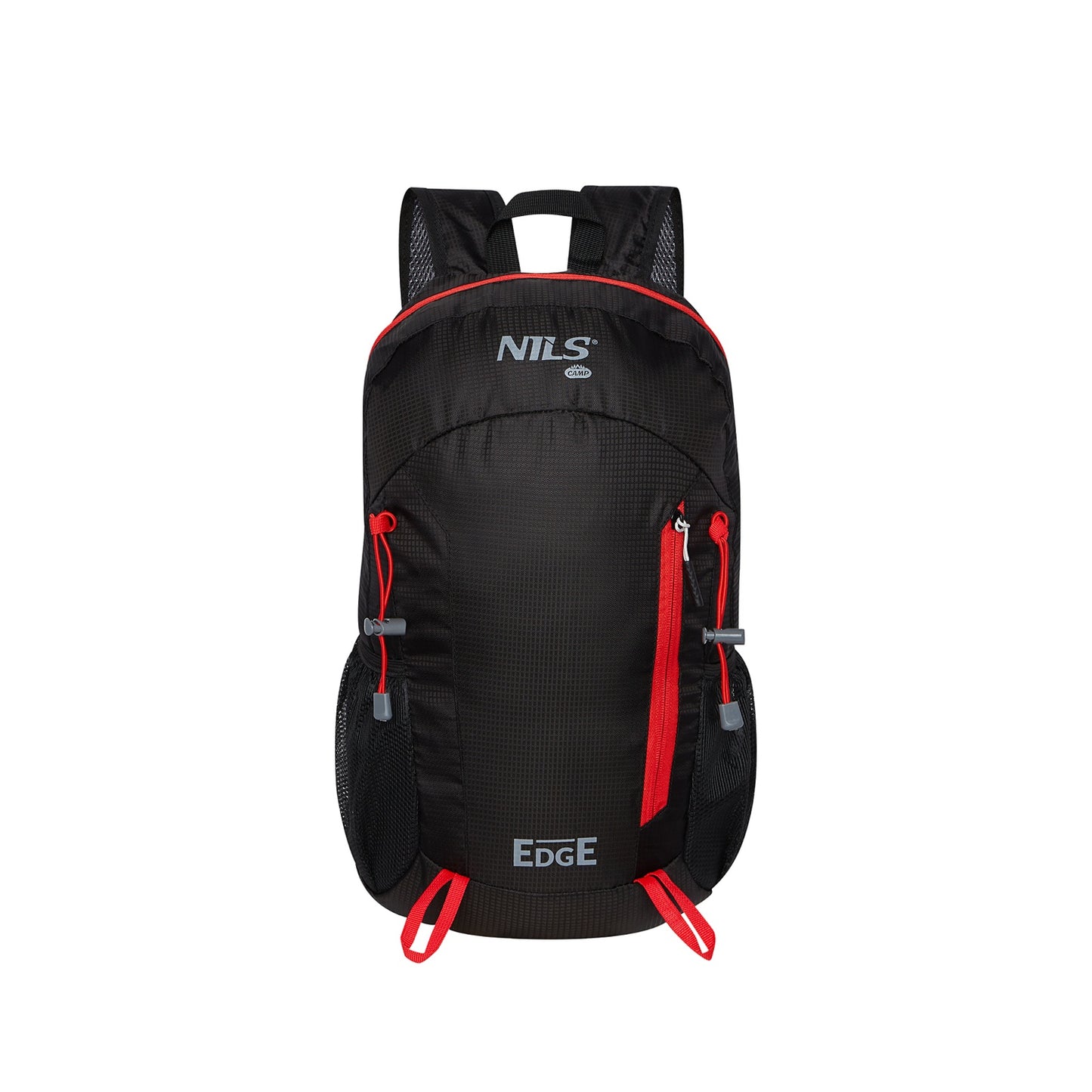 Backpack, Black, 22L Capacity, Edge Design