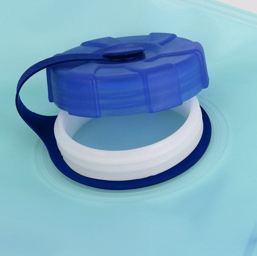 Backpack with a water bladder - gray 23489