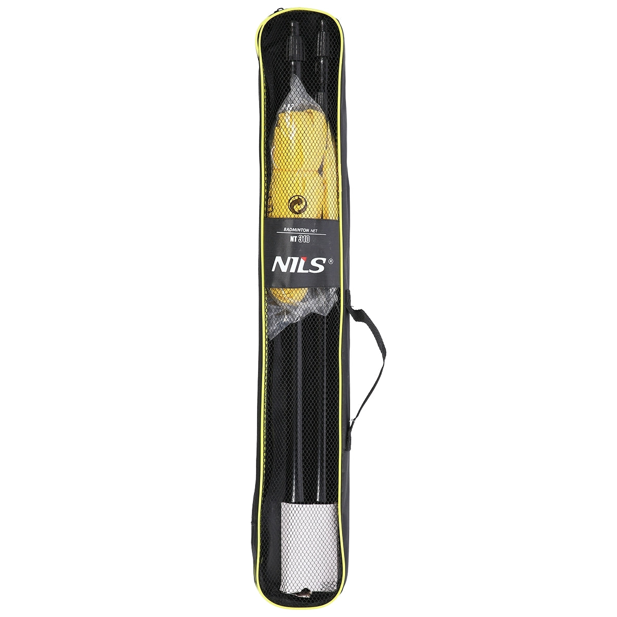 Badminton Net with Telescopic Posts, 600x60 cm, Full Cover