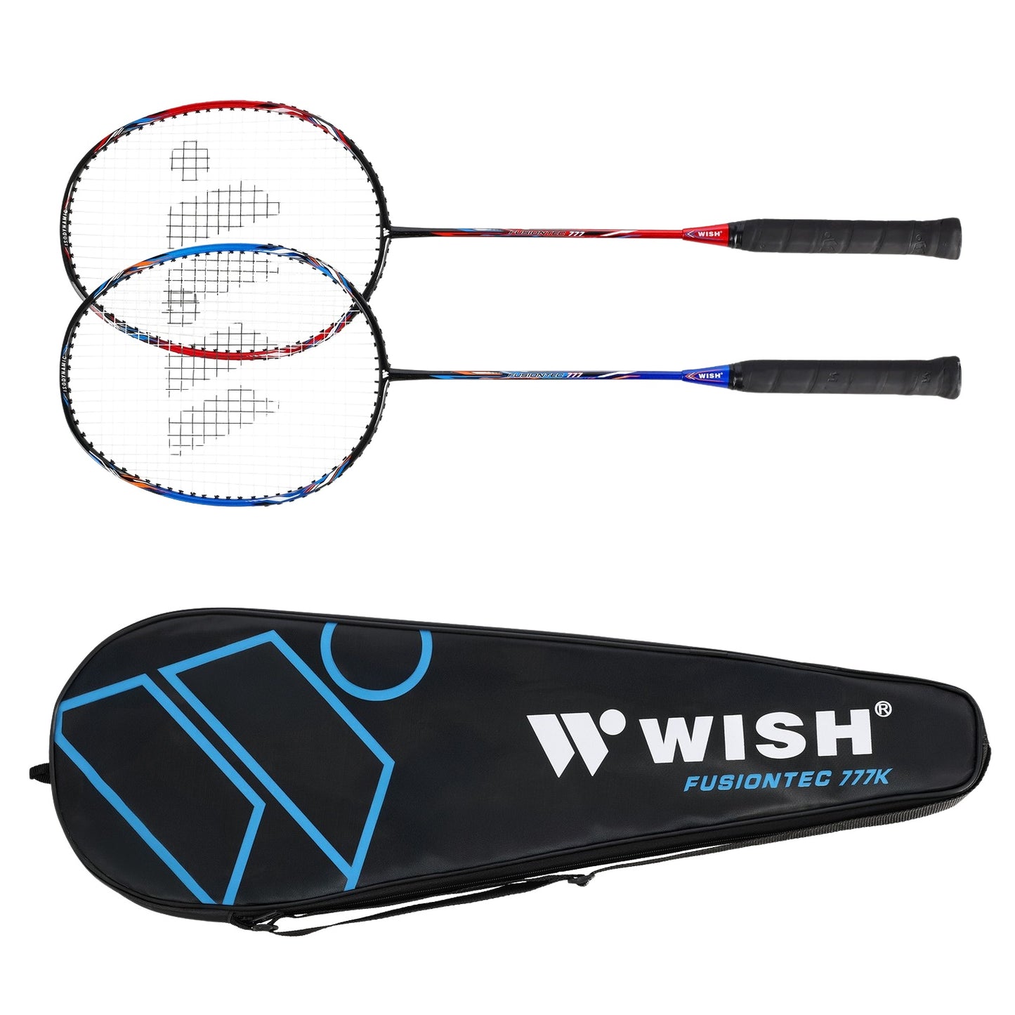 Badminton Racket Set – 2 Rackets, Shuttlecocks Included
