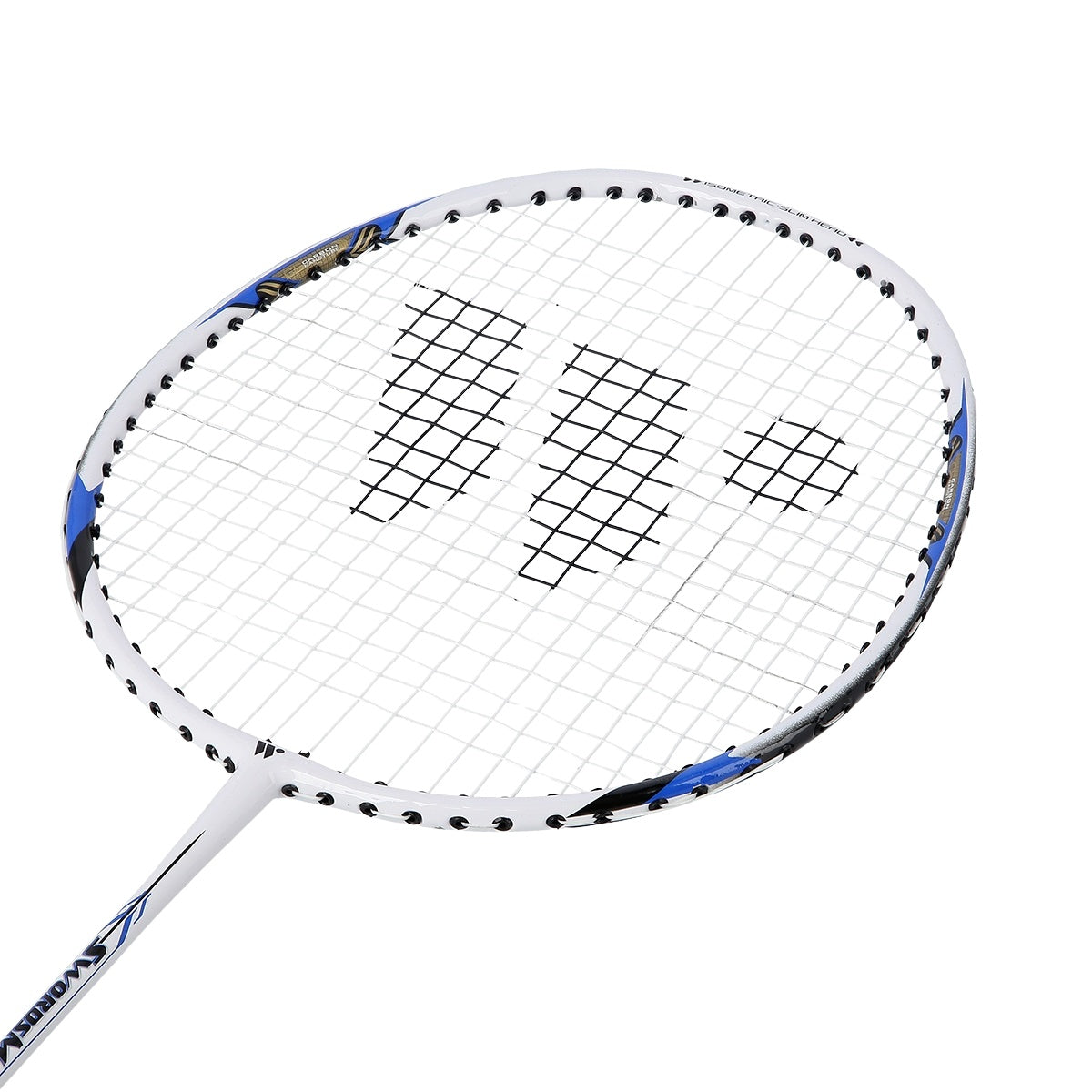 Badminton Racket – Steel Frame, Blue