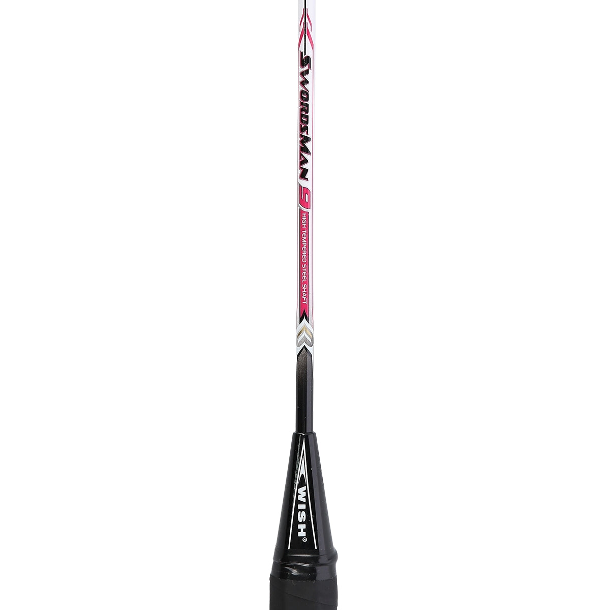 Badminton Racket, Steel, Red, Lightweight