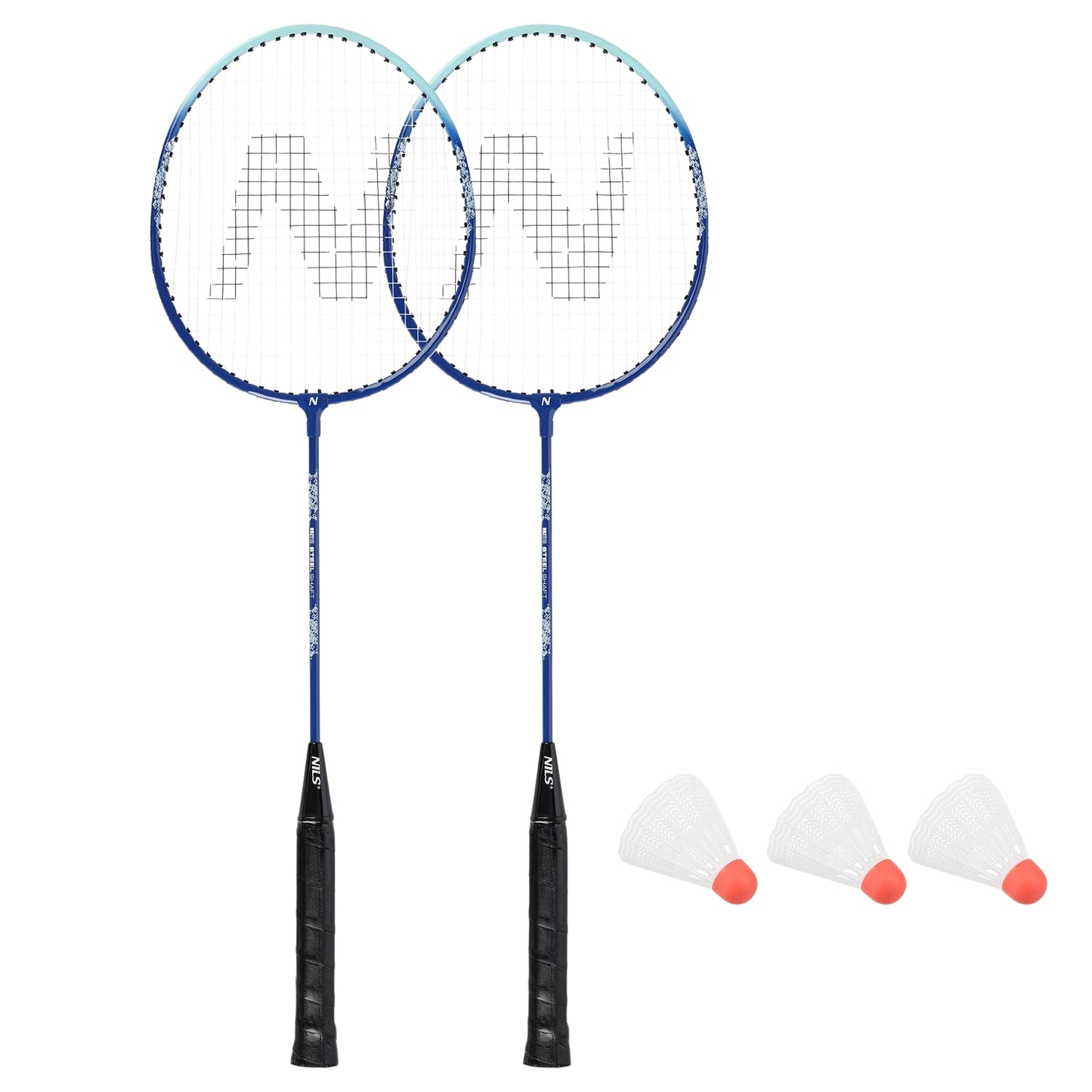 Badminton Set – 2 Rackets, 3 Shuttlecocks, Cover
