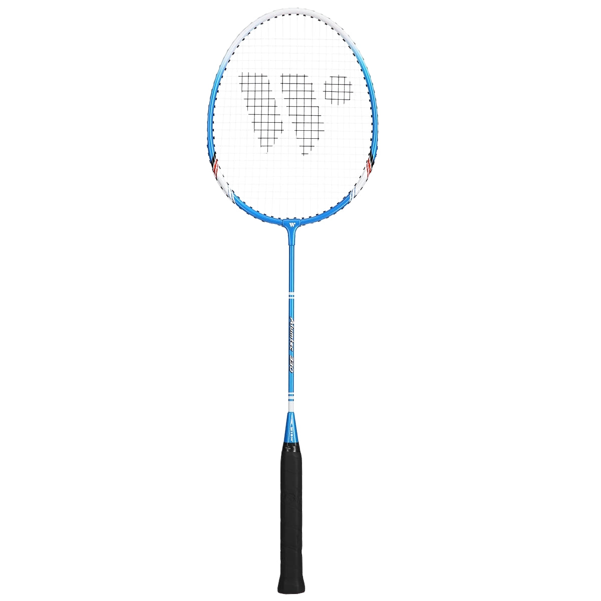 Badminton Set, 2 Rackets, Blue/Orange