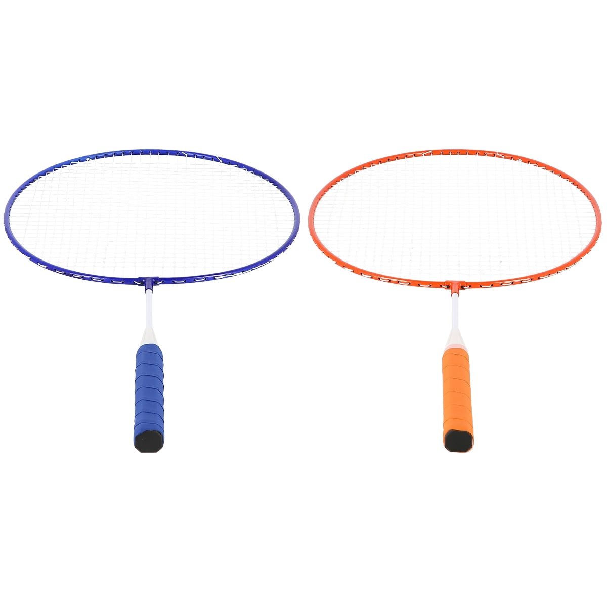 Badminton Set – 2 Rackets, Junior Shuttlecocks, Steel