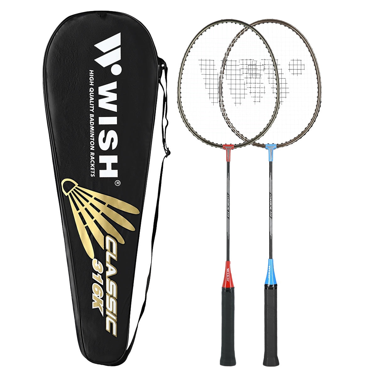 Badminton Set – 2 Rackets, Shuttlecocks Included