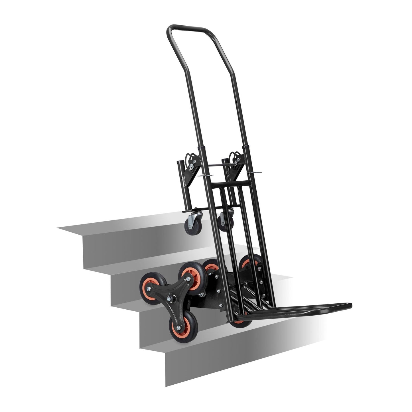 Bag truck stair climber black