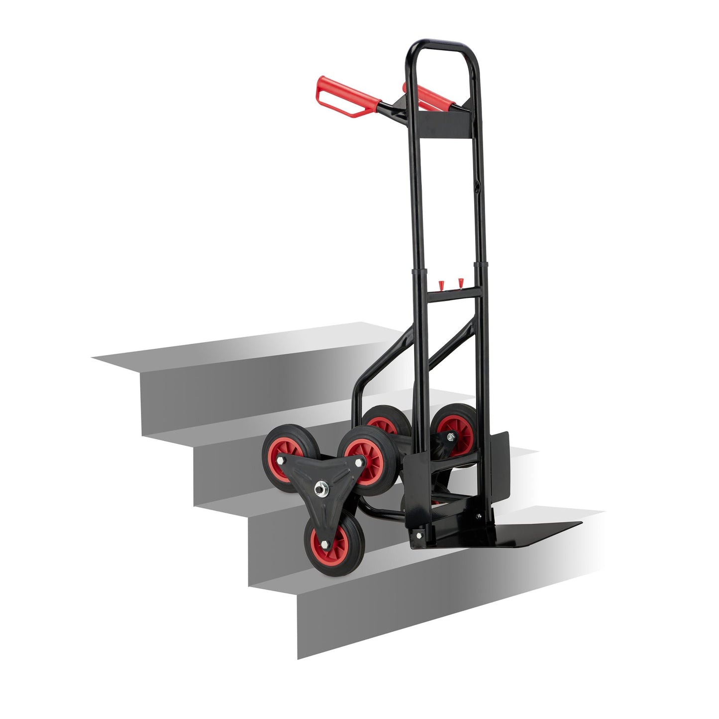 Bag truck stair climber black