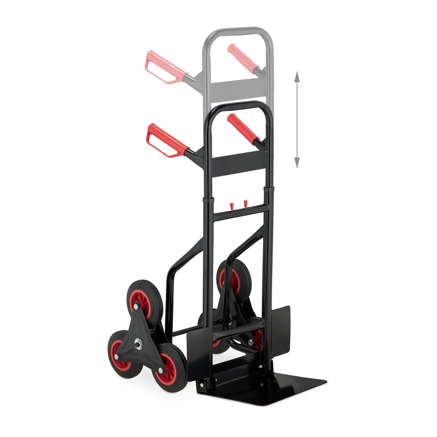 Bag truck stair climber black