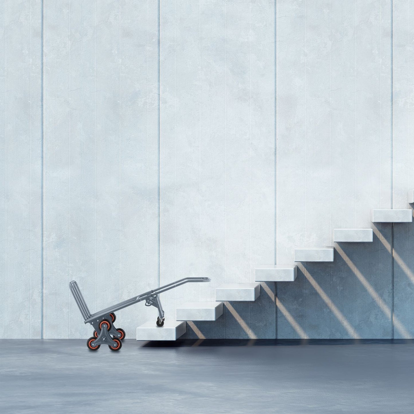 Bag truck stair climber gray