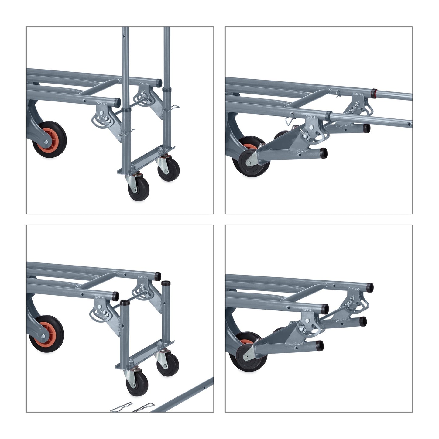 Bag truck stair climber gray