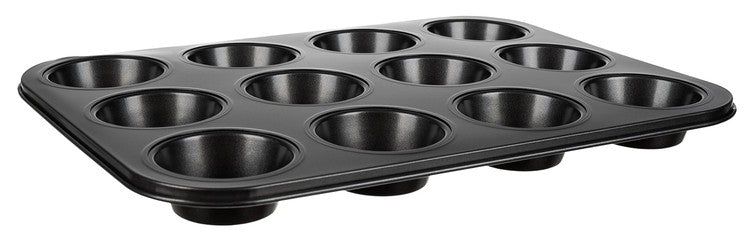 Baking tray + 12 silicone molds
