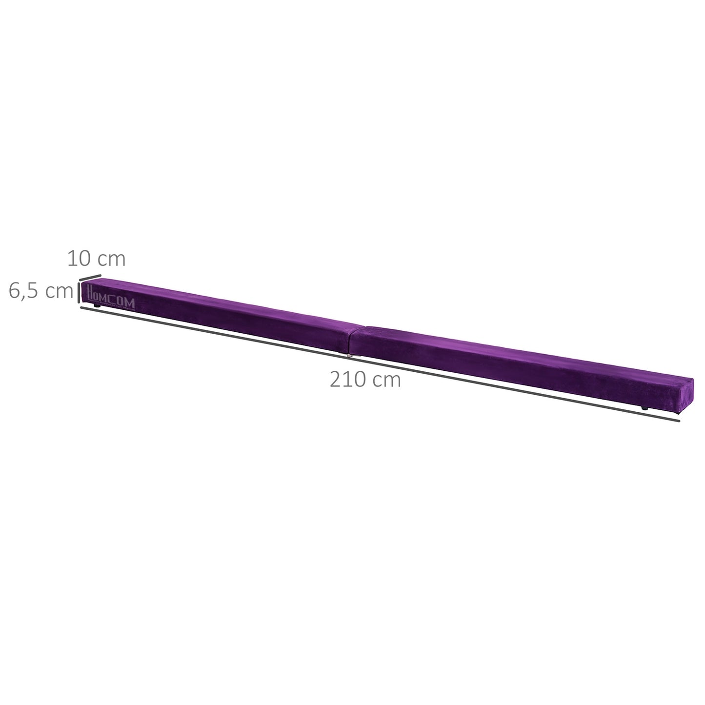 210 cm Foldable balance beam for gymnastics & training