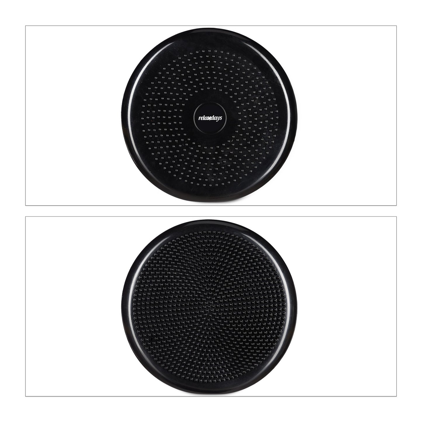 Balance cushion with 2 massage balls